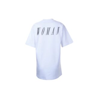 T-shirt Tomboy Off-White c/o Virgil Abloh avec flèches en pinceaux, blanc