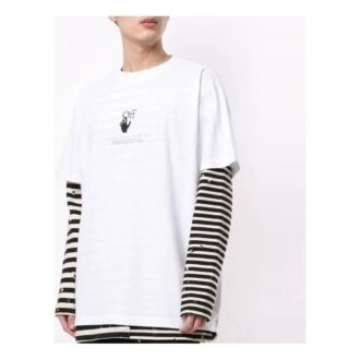 T-shirt unisexe SS21 Graffiti Behind, blanc