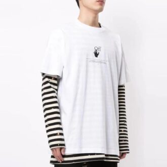 T-shirt unisexe SS21 Graffiti Behind, blanc