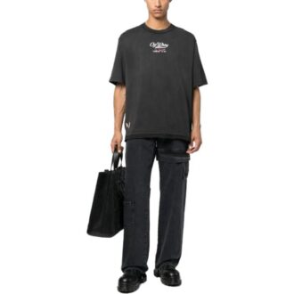 T-shirt Wave Off Raw Over « Noir »