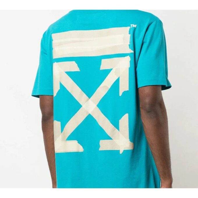 Tape Arrow imprimé, imprimé, bleu, pour homme