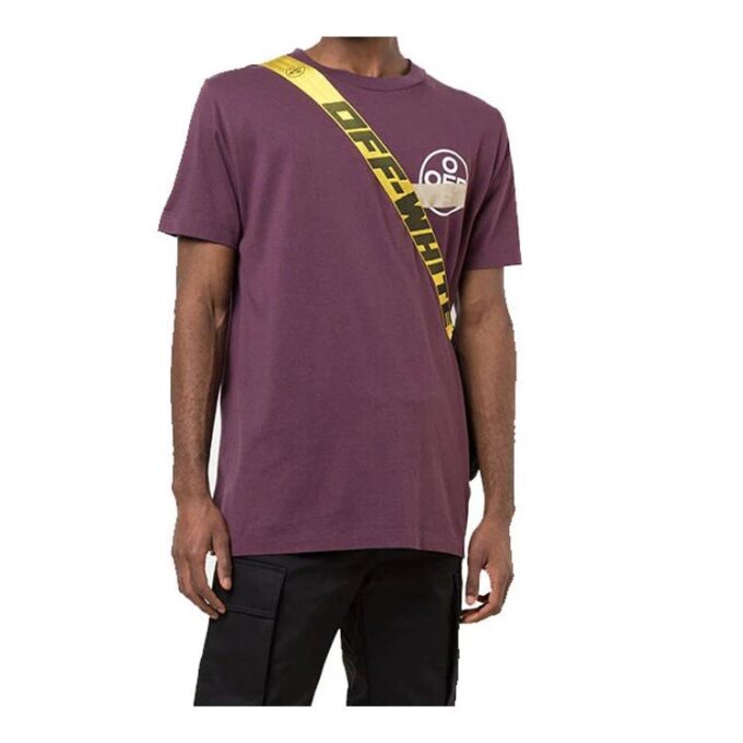 Tape Arrow imprimé, imprimé, homme, violet