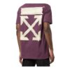 Tape Arrow imprimé, imprimé, homme, violet