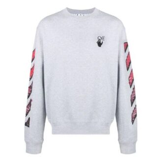 Unisex SS21 Sweat-shirt avec logo, gris