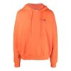 Unisexe FW21 à rayures diagonales et détail logo, orange